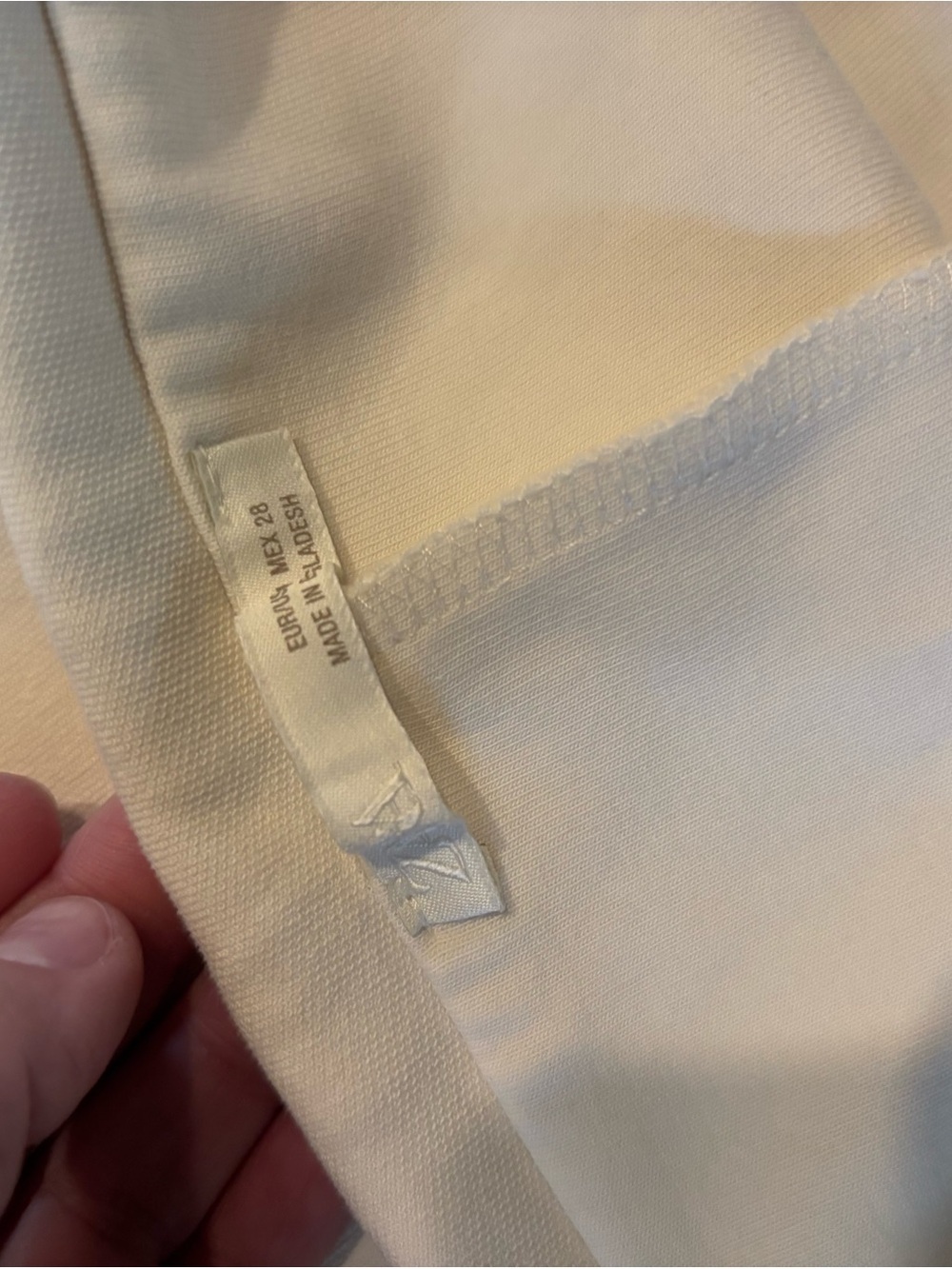 Zara White Mini Dress Bridal Bachelorette Party Bodycon Dress MSRP $65 - Picture 4 of 4
